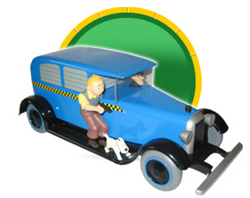Le taxi Tintin - Aroutcheff